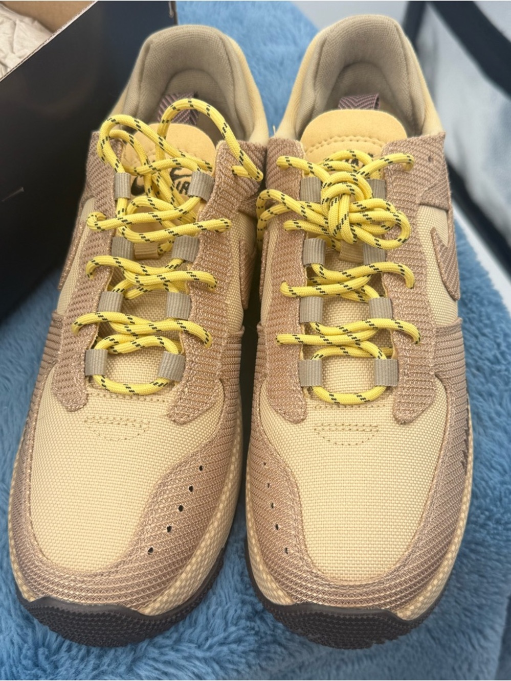 Nike Air Force 1 NWB Wild Sneakers in "Seasame" Brown Women's Size 8